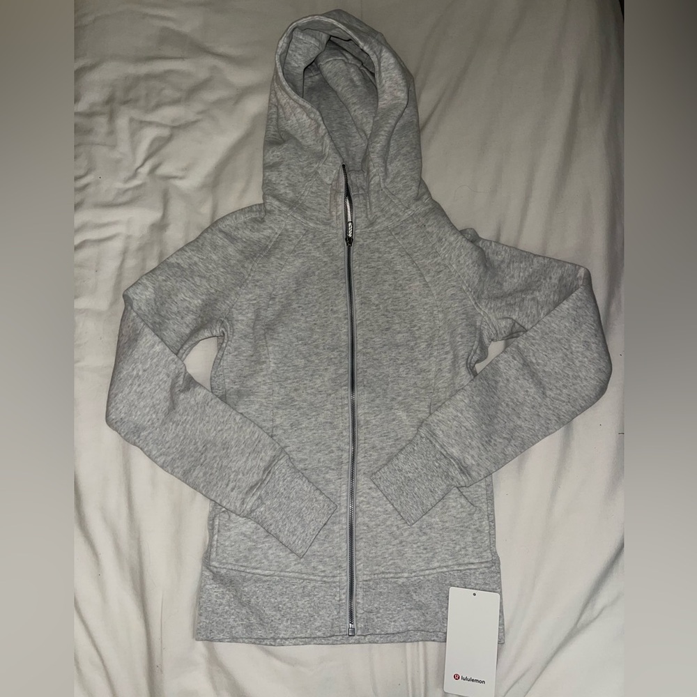 bnwt, lululemon, scuba full zip hoodie